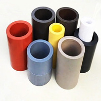 Barres en PTFE modifiées OEM personnalisées, résistantes à l'usure, à faible friction, auto-lubrifiantes, pour glissières et cylindres, en stock, usinées CNC