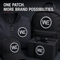 Écussons personnalisés en silicone TPU gaufrés, étiquettes de marque thermocollantes pour vêtements d'extérieur, sacs et uniformes