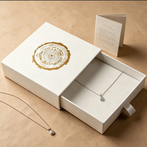 Caja de Regalo de Cartón Personalizable para Regalos de Boda, Mini Caja de Regalo para Mamá - Product Image 1