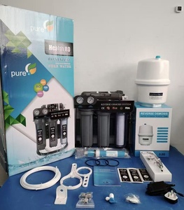 Système de filtration d'eau à osmose inverse à 6 étages, autonettoyant, en acier inoxydable, <span class=keywords><strong>300</strong></span> <span class=keywords><strong>GPD</strong></span>, pour camping-car, hôtel, voiture et usage extérieur - Product Image 4