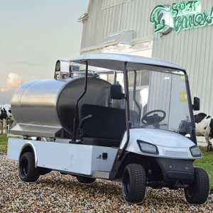 Nuevo JointTech 1000L Motorizado Automático Vagón de alimentación de pantorrillas Tanque de leche de acero inoxidable 'Milk <span class=keywords><strong>Taxi</strong></span>' Equipo de alimentación 1 año - Product Image 1
