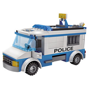 COGO 194 PCS polizia presa prigioniera poliziotto educativo Building Block per giocattoli per bambini - Product Image 2