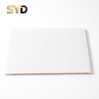 Panneau de plafond en PVC Système de faux-plafond intérieur Panneaux en plastique légers pour projets résidentiels
