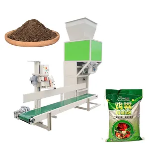 Hot 25kg 50kg compost baling press,biogas fertilizer packing machine for sale