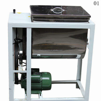 Mélangeur à pâte commercial automatique, capacité 5kg/15kg/25kg, moteur 220V, haute productivité, 2200W, machine à pétrir la pâte à pain et à pâtes