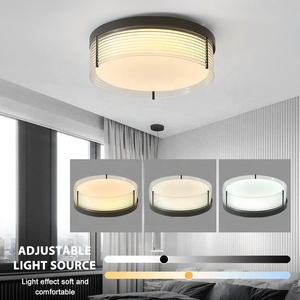 <span class=keywords><strong>2023</strong></span> nouvelle <span class=keywords><strong>tendance</strong></span> <span class=keywords><strong>plafonnier</strong></span> monté en surface 3cct Dimmable 24w moderne forme ronde acrylique Led <span class=keywords><strong>plafonnier</strong></span> pour salon - Product Image 4