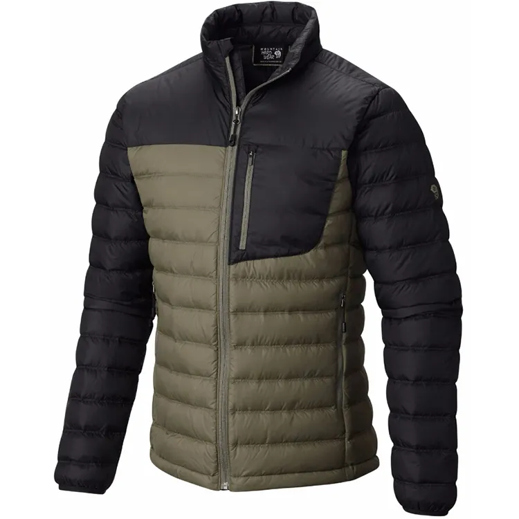 Chaqueta de invierno acolchada y ligera para hombre, abrigo cálido, empacable