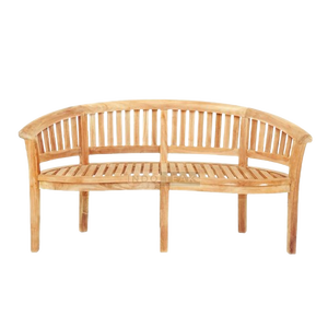 Banc de jardin en teck durable, design moderne et minimaliste, durable et confortable pour la salle à manger en plein air, utilisation en hôtel, villa - Product Image 2