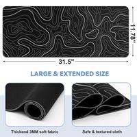 Tapis de souris personnalisable avec logo, tapis de souris de jeu extensible, grand tapis de souris, clavier, tapis de souris de jeu personnalisé, tapis de sublimation, tapis de souris pour gamer
