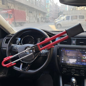 מנעול הגה אוניברסלי נגד גניבה מנעול רכב לרכב מכשיר אבטחה מתכוונן - Product Image 3