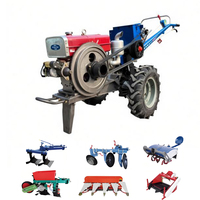 Tracteur à chenilles diesel 22 CV à démarrage électrique, châssis étroit, pour vignobles et vergers, personnalisation OEM prise en charge