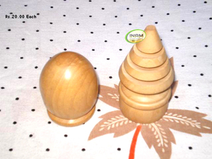 Beau rideau en bois antique et design se termine, fleuron décoratif - Product Image 2