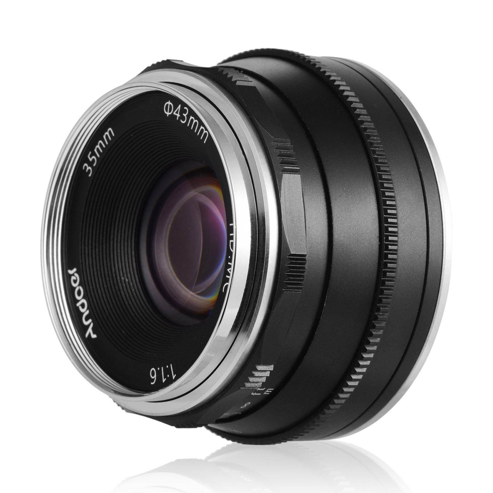 Produktbild von TTArtisan 35mm F1.4 Objektiv APS-C MF Kameraobjektiv Kompatibel Mit FX Mount Kameras X-A1 X-A10 X-M1 X-M2 X-H1 X-T20 X-T3 X-T4 X -T100 X-T200 X-T30 X-PR01 XS10 Und Mehr