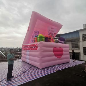 Boîte-cadeau gonflable extérieure pour les fêtes <span class=keywords><strong>d</strong></span>'anniversaire et événements annonçant les <span class=keywords><strong>d</strong></span>écorations gonflables <span class=keywords><strong>de</strong></span> boîte-cadeau <span class=keywords><strong>de</strong></span> princesse - Product Image 6