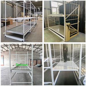 Moderno sistema di <span class=keywords><strong>irrigazione</strong></span> con acqua e vassoio di luce per l'agricoltura interna 4 x8ft verticale crescere Rack gocciolante - Product Image 5