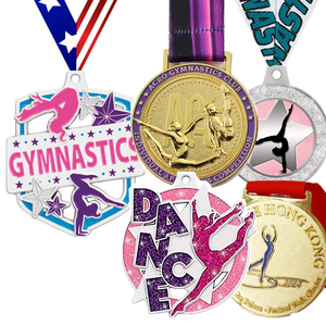 Medaglia di ginnastica in metallo con Design personalizzato 3D medaglia Souvenir - Product Image 1