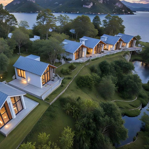 <span class=keywords><strong>Casa</strong></span> Nancy para <span class=keywords><strong>Airbnb</strong></span>, Casas Prefabricadas, Villa Moderna de Acero Ligero, Estructura Metálica, Viviendas Unifamiliares - Product Image 3