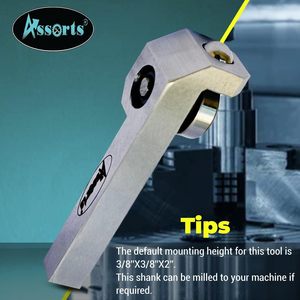 Entry Series Roller Burnishing <b>Tool</b> 3/8 X 3/8 X 2 In Light Duty Surface Finishing For Lathe Compact Design - Product Image 2