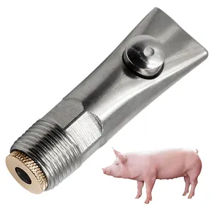 Thép không gỉ Tự động lợn trung chuyển động vật uống tự động lợn nuôi thiết bị lợn nước núm vú