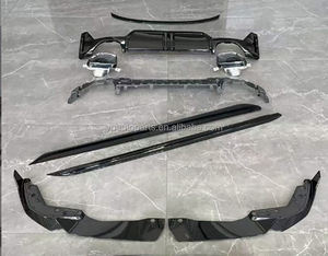 3 Series G20 G28 LCI <span class=keywords><strong>340</strong></span> MP Kit de carrocería estilo <span class=keywords><strong>2022</strong></span> 2023 año Parachoques delantero de coche Rejilla de labios Difusor trasero Faldones laterales - Product Image 6