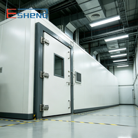 Chambre d'essai environnementale programmable pour la qualification des équipements aérospatiaux, chambre de température et d'humidité