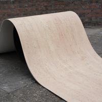 Panneaux et dalles muraux flexibles en pierre artificielle travertin rustique MCM pour projets de modélisation 3D de centres commerciaux, intérieur et extérieur, 120x60cm