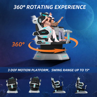 Simulateur de vol VR commercial, machine de jeu VR, cinéma volant complet, simulateur VR UFO, machine Arcae, jeux virtuels