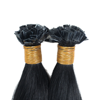 Extensions de cheveux naturels à pointe en K, 100% cheveux humains, cheveux birmans, extensions à pointe en kératine