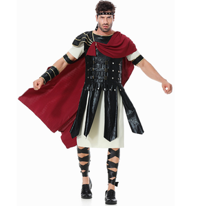 Disfraces de baile de Halloween para adultos, hombres y mujeres, guerreros romanos, Gladiadores, guerreros espartanos para niños - Product Image 4
