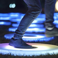Carreaux de sol de danse led portable, étanche, nouveau design moderne, bon marché, en vente,