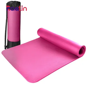 Custom Size And Logo Shape Eco Friendly Natural Rubber / TPE / NBR Eco Friendly Yoga Mat