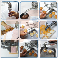 Machine automatique de remplissage et de dépose de garnitures (lait, eau, œufs) pour gâteaux, beignets et pains