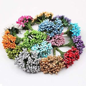 <b>Artificial</b> <b>Flower</b> Stamen Wire Stem Handmade Graduation Mother's Day DIY Wreath Wedding Box Decoration Environment-Friendly - Product Image 3