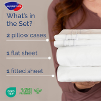 Parure de draps en lin 100 % fibre de polyester, tailles double, queen et king, idéale pour les projets hôteliers – Vente en gros usine