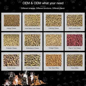 หญ้าสีเขียวเผาจุดเคี้ยวสำหรับสุนัขธรรมชาติโปรไบโอติกเอ<span class=keywords><strong>น</strong></span>ไซม์ย่อยอาหารเสริมป้องกั<span class=keywords><strong>น</strong></span>หญ้าที่ตายแล้วและปัญหาทางเดิ<span class=keywords><strong>น</strong></span>อาหาร - Product Image 4