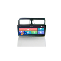 360 Carplay 12,3 "Android 10,0 4GB + 64GB REPRODUCTOR DE DVD para coche GPS WIFI BT Radio para Toyota Land Cruiser Prado 150 2018 - 2020