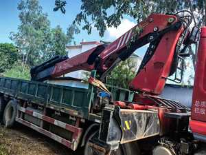 Nieuwe 5-20 ton 15,6m telescopische giek kleine vrachtwagenkraan hydraulische vouwarm Dongfeng merk 2 jaar garantie laag onderhoud - Product Image 3