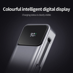 Sạc dự phòng di động 10000mAh, sẵn sàng cho chuyến đi, kèm cáp mở rộng và màn hình kỹ thuật số, sạc nhanh 22.5W OJD-C03 - Product Image 3