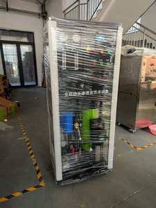 نظام تنقية المياه بالتناضح العكسي من الفولاذ المقاوم للصدأ مع مضخة PLC متعددة الجهد (110/220/380 فولت) لتحلية المياه بسعة 250 لتر/ساعة - Product Image 4