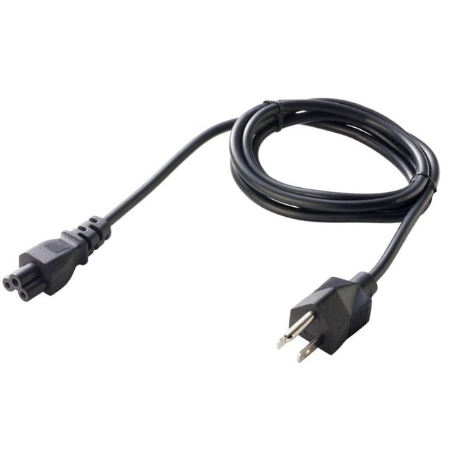 Mickey Mouse Sunny Ac Power Cord 1.8 M Iec C5 To Nema Plug Pvc Cable 10A Rated