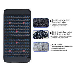 OEM ODM 1-30HZ PEMF Thérapie Magnétique Pierre d'Améthyste Cristal PEMF Massage Matelas Infrarouge pour Utilisation Domestique Relaxation - Product Image 1