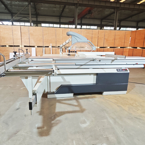 Scie à panneaux alternative automatique pour le travail du bois, machine à découper le bois en carrés - Product Image 1