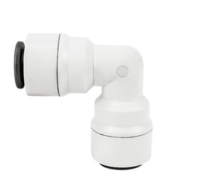 Adaptateur de filtre à eau blanc à connexion rapide manuelle, raccord droit à enfiler pour système RO et filtration de réfrigérateur haute performance - Product Image 4