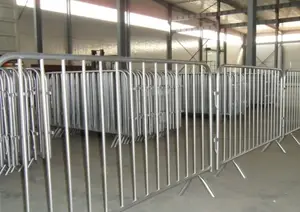 HT-FENCE gebrauchte Crowd Control Barrier Gebrauchte Metall Verkehrs warteschlange Stand Crowd Control Barrier für Event