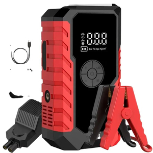 Arrancador de Coches WOSEN de 12V, Compresor de Aire Eléctrico de 150psi con Banco de Energía, Inflador de Neumáticos Recargable - Product Image 1