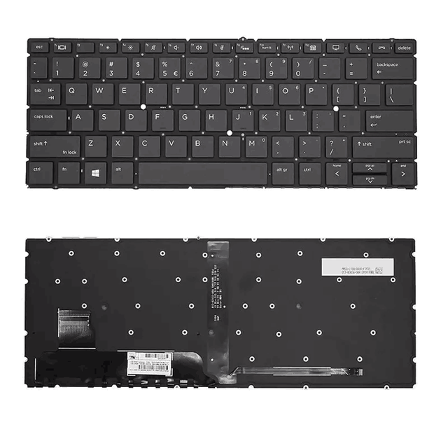 Replacement Laptop Keyboard for HP EliteBook 730 G6 735 G6 830 G6 836 G6 US English Backlit Keyboard