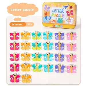 ของเล่นเสริมพัฒนาการด้าน<span class=keywords><strong>ภาษา</strong></span>อังกฤษสำหรับเด็ก 26 ตัวอักษร ตัวเลข ฝึกการเรียนรู้ด้วยภาพประกอบ ฝึกการออกเสียงตามธรรมชาติ จับคู่ภาพ ของเล่นเสริมทักษะ - Product Image 6