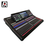 Console de mixage numérique professionnelle PA M24 Plus 24 canaux pour sonorisation de scène, Bluetooth, prise jack 3,5 mm, effets personnalisés, égaliseur complet, interfaces USB/XLR