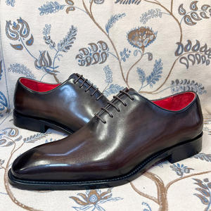 Di alta qualità da <span class=keywords><strong>uomo</strong></span> originale in vera pelle con soletta rossa alla moda abito formale da sposa Oxford scarpe da ufficio - Product Image 2