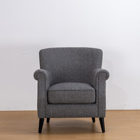 Fauteuil de style hôtel de luxe pour un confort ultime Chaise de chambre à manger modulaire haute performance élégante pour le salon